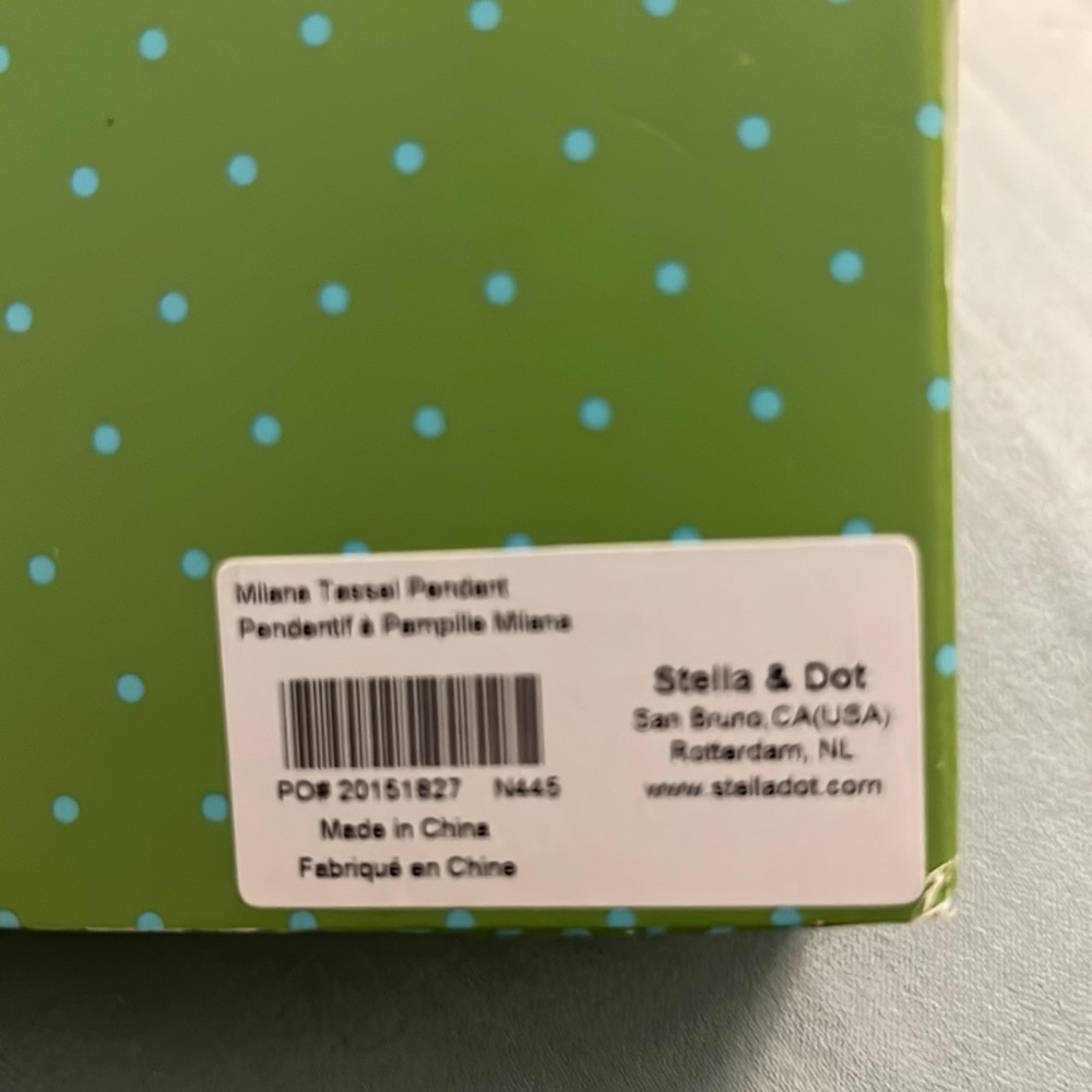 Stella & Dot Milana Tassel pendant - Picture 10 of 14